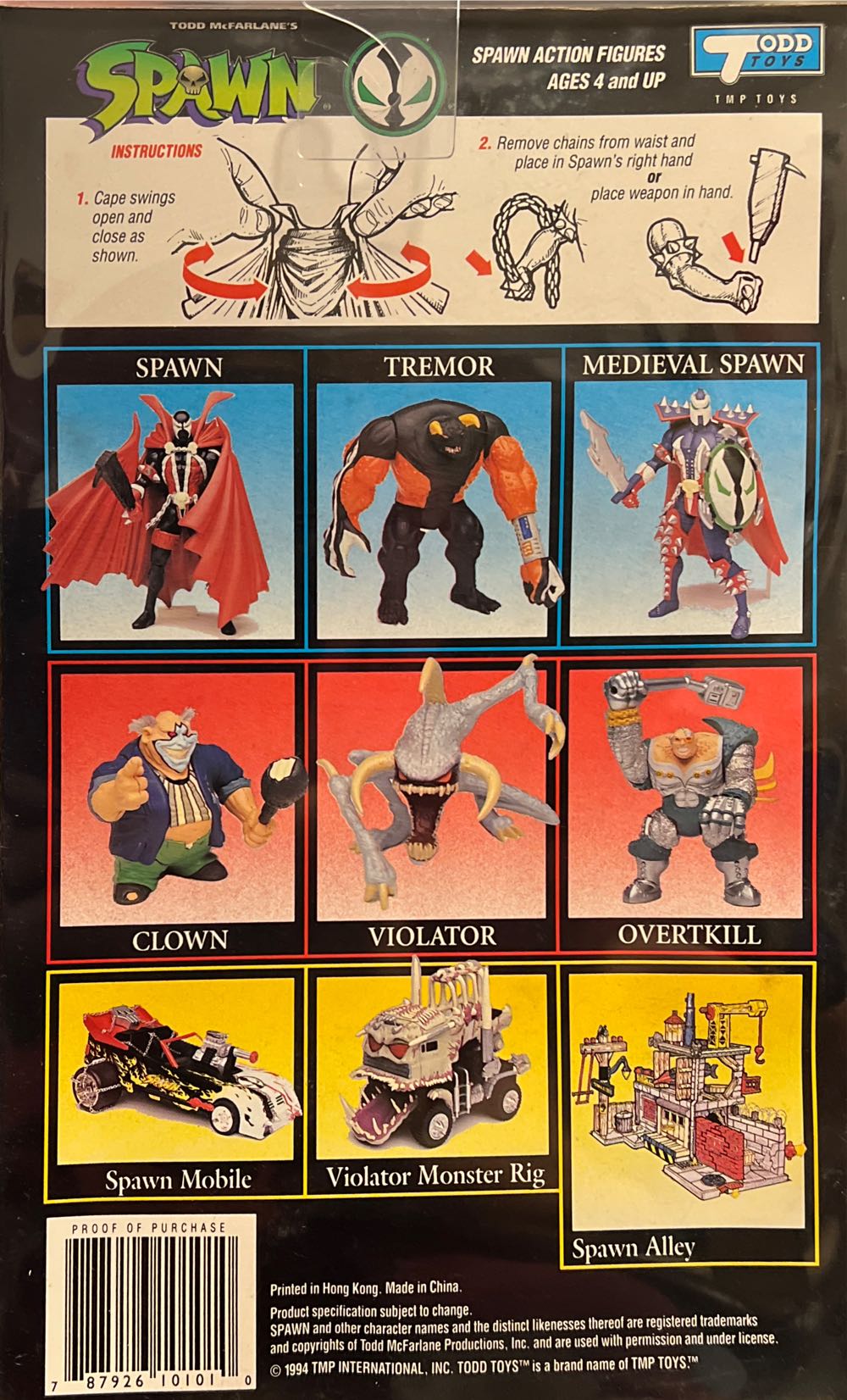 Spawn - Todd Toys (Spawn) action figure collectible [Barcode 787926101010] - Main Image 2