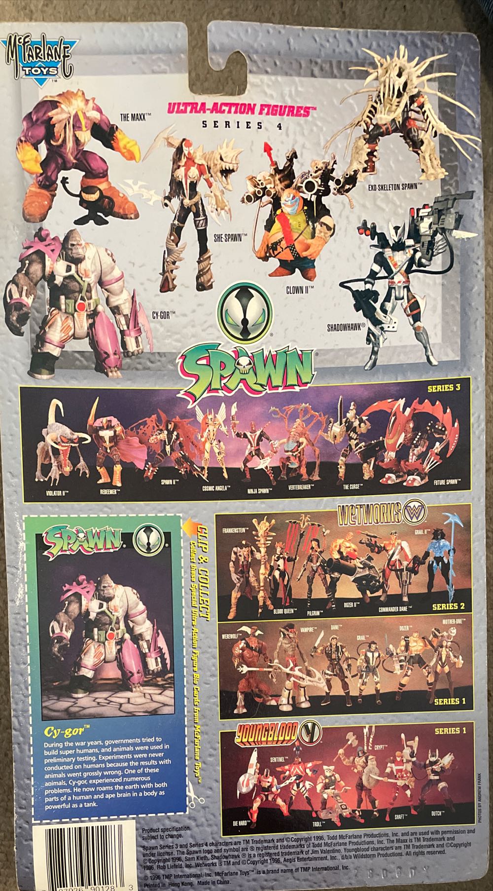 Cy-gor Limited Edition - Mc Farlane Toys action figure collectible [Barcode 787926901283] - Main Image 2