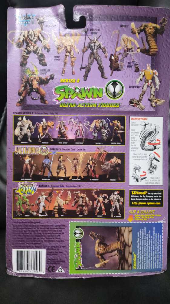 Spawn: Sansker - Mc Farlane Toys action figure collectible [Barcode 787926101560] - Main Image 2