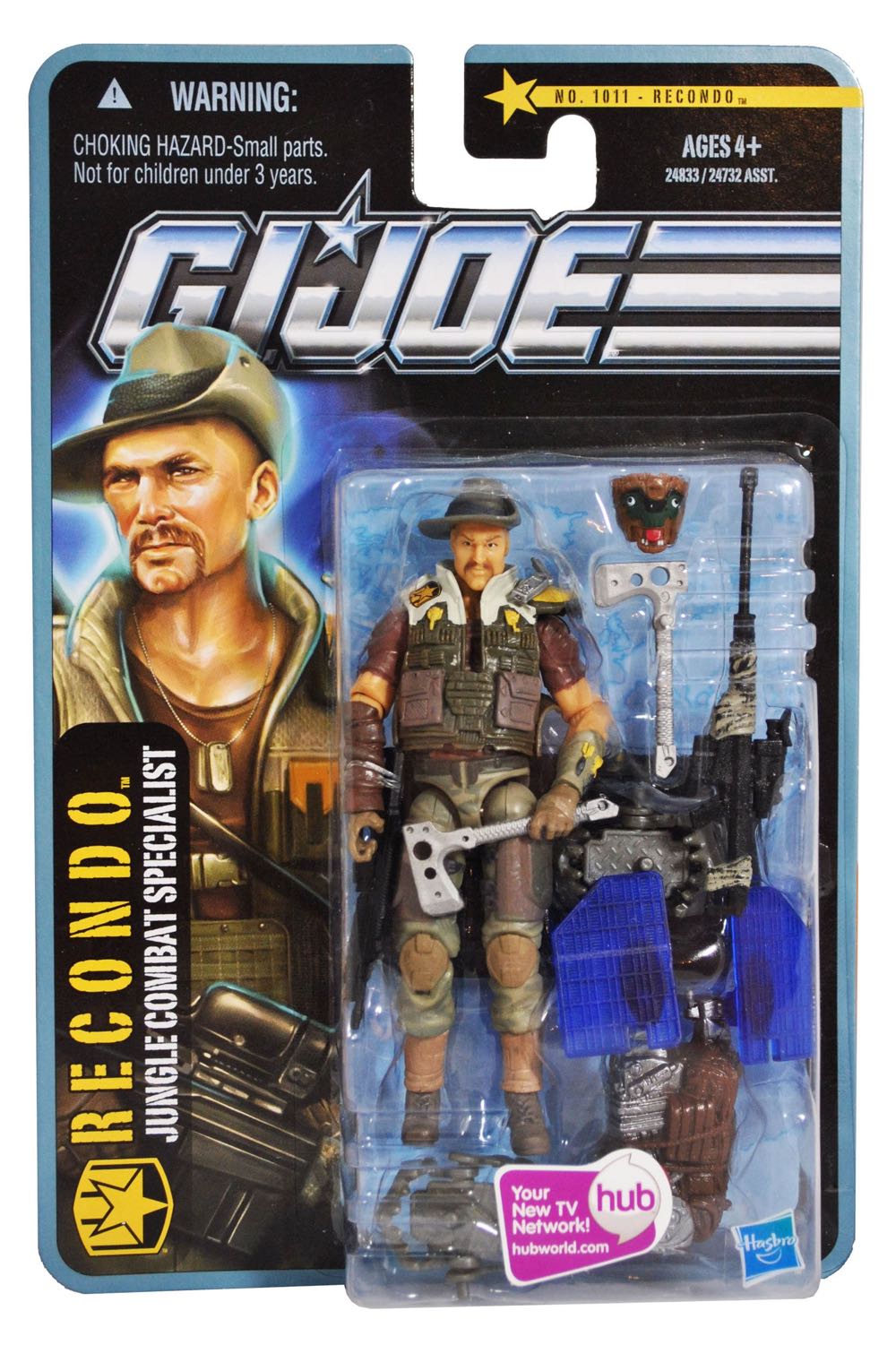 G.I. Joe: Recondo (No. 1011) - Hasbro (G.I. Joe: The Pursuit of Cobra) action figure collectible - Main Image 2