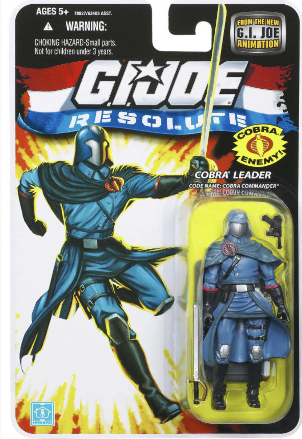 G.I. Joe: Cobra Commander - Hasbro (G.I. Joe Resolute) action figure collectible - Main Image 2