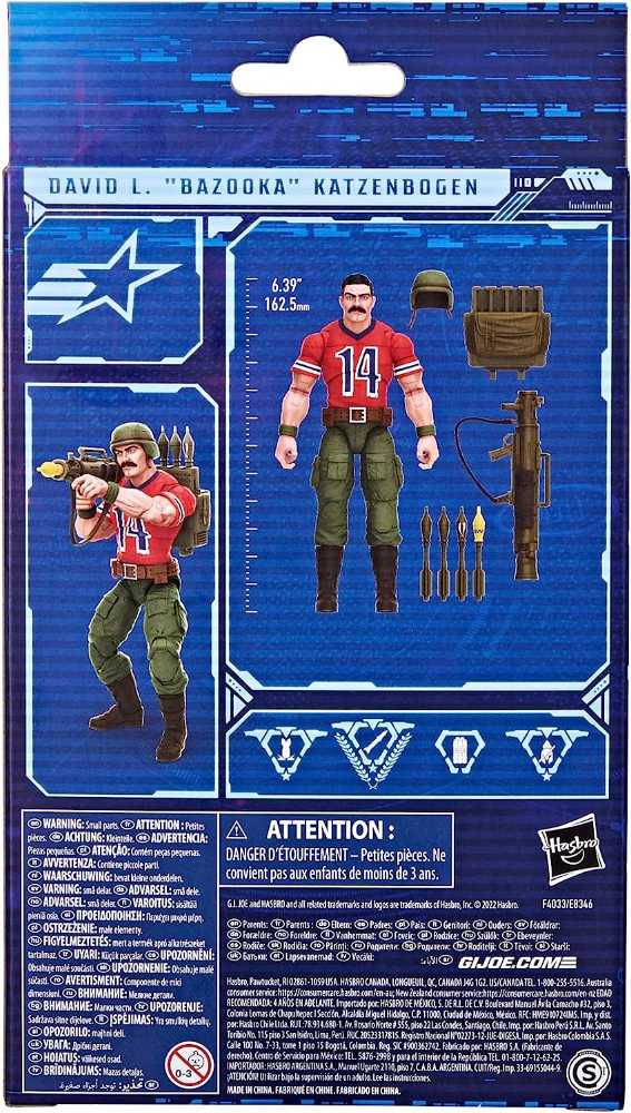 62  Bazooka”David L. Katzenbogen” - Hasbro (G.I. Joe) action figure collectible [Barcode 5010994100469] - Main Image 2