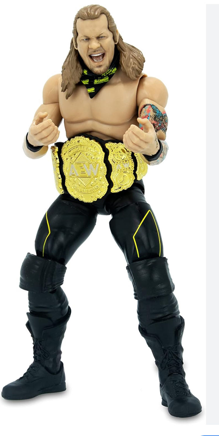 Chris Jericho  - Jazwares AEW (AEW Unrivaled Collection - Series 6) action figure collectible - Main Image 3