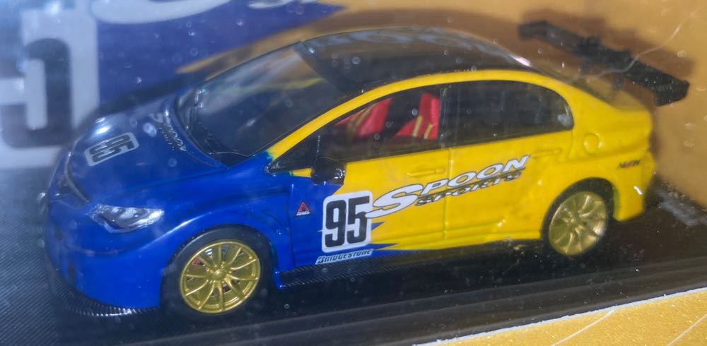 Honda Civic FD2 Type R - TimeMicro (Spoon) action figure collectible [Barcode 6975366840888] - Main Image 2