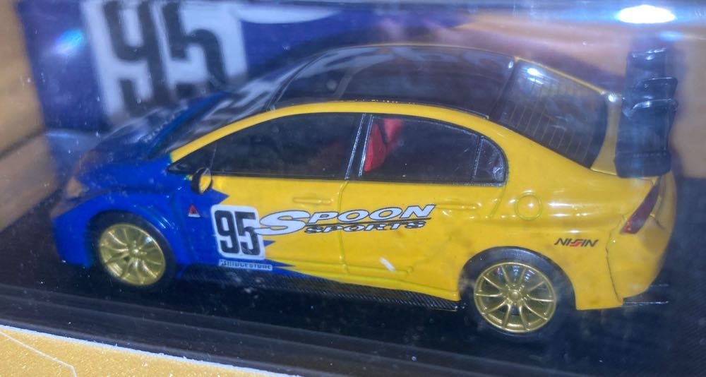 Honda Civic FD2 Type R - TimeMicro (Spoon) action figure collectible [Barcode 6975366840888] - Main Image 3
