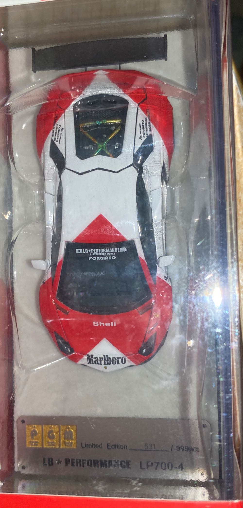 Lamborghini Aventador LP700-4 Marlboro LBWK LB Works Libertywalk 林寶堅尼 萬寶路 拉花 - PGM action figure collectible - Main Image 2