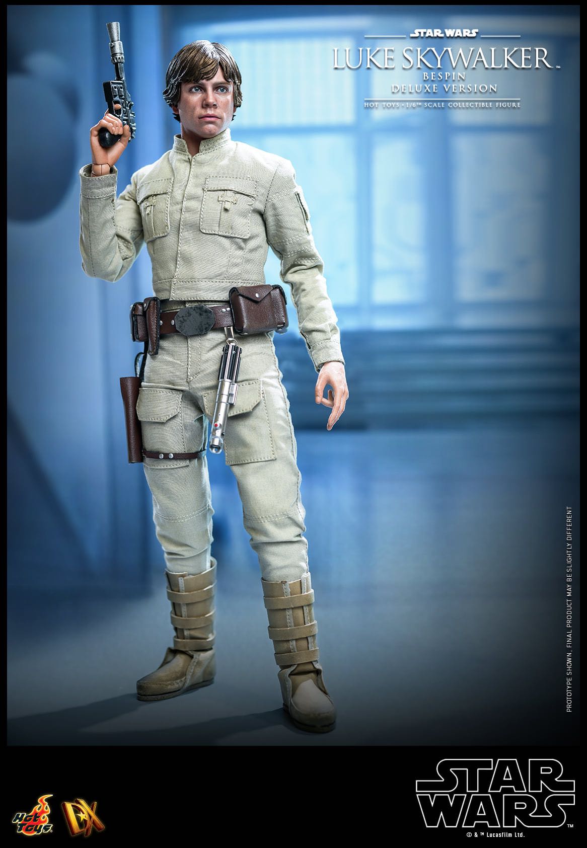 Luke Skywalker (Bespin) - Hot Toys (Star Wars: Episode V - The Empire Strikes Back) action figure collectible [Barcode 4895228611307] - Main Image 5