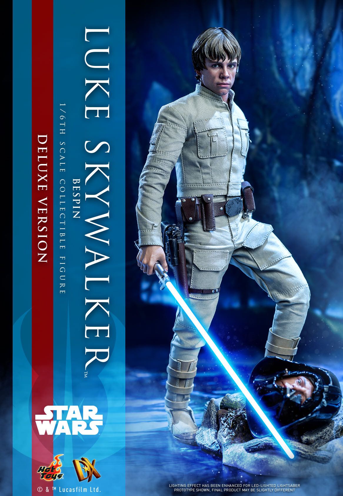 Luke Skywalker (Bespin) - Hot Toys (Star Wars: Episode V - The Empire Strikes Back) action figure collectible [Barcode 4895228611307] - Main Image 6