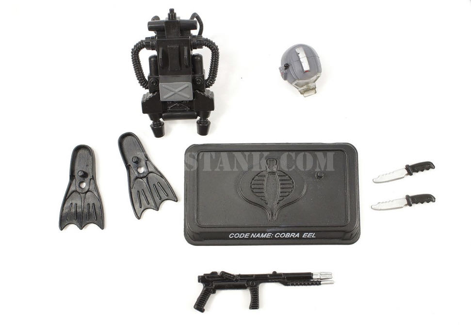 G.I. Joe: Cobra EEL - Hasbro (G.I. Joe 25th Anniversary) action figure collectible - Main Image 4