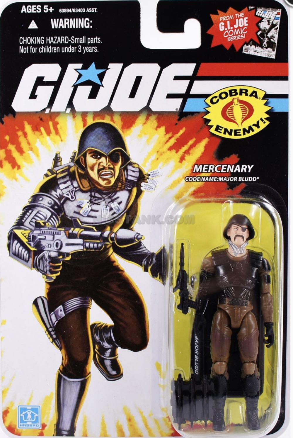 G.I. Joe: Major Bludd - Hasbro (G.I. Joe 25th Anniversary) action figure collectible - Main Image 2