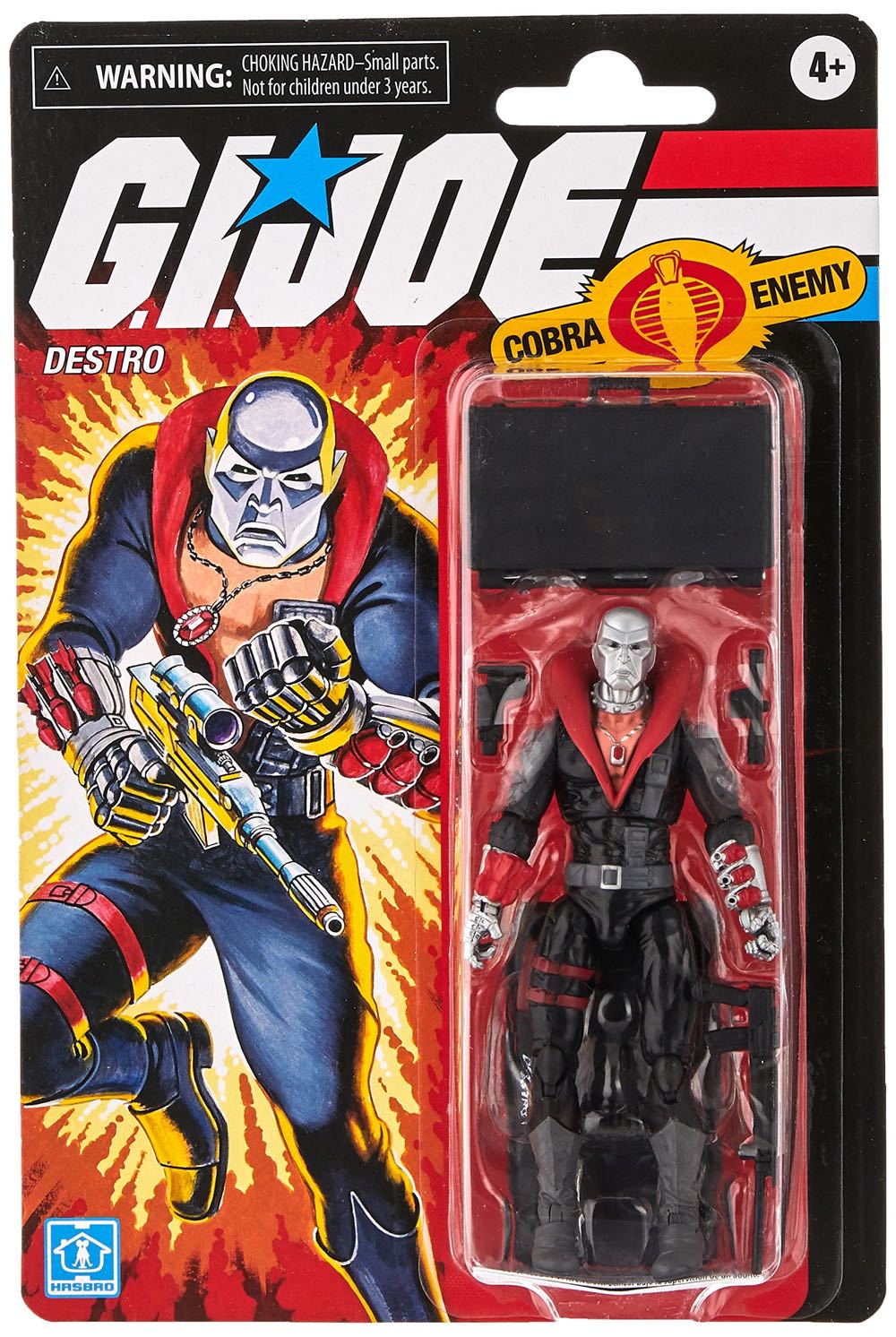 G.I. Joe: Destro - Hasbro (G.I. Joe 3.75” Retro) action figure collectible - Main Image 2