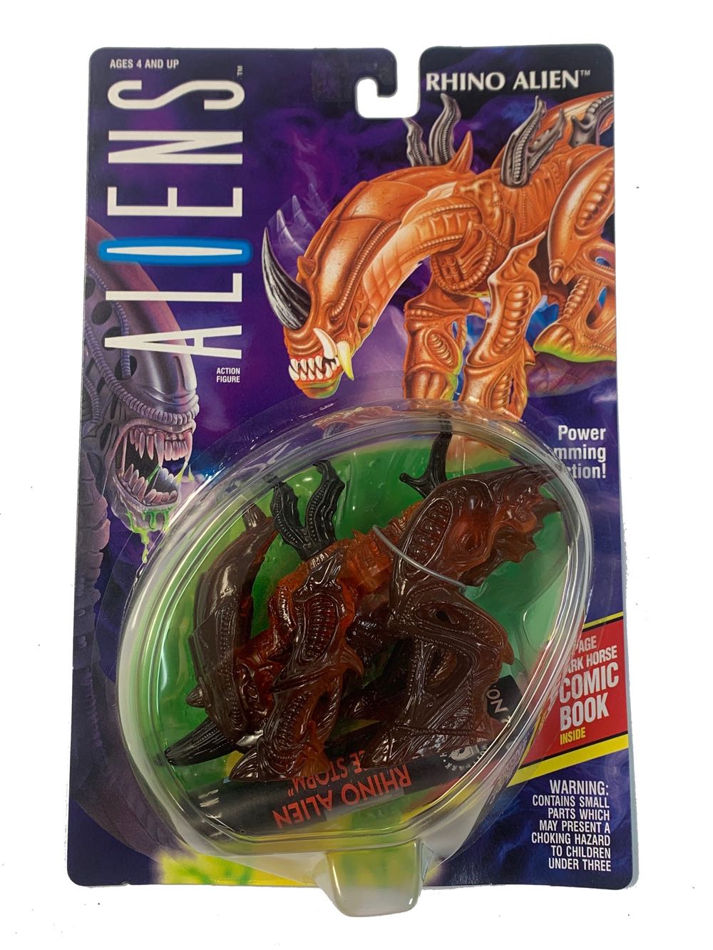 Alien [Rhino] - Kenner (Aliens - Kenner) action figure collectible - Main Image 2