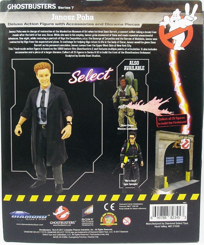 Janosz Poha - Diamond Select (Ghostbusters  2) action figure collectible [Barcode 699788823453] - Main Image 2
