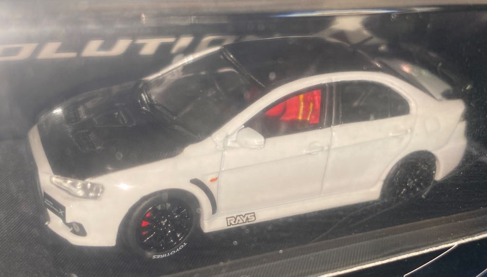 Mitsubishi Lancer Evolution X - TimeMicro action figure collectible [Barcode 6975366840888] - Main Image 2