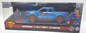 Jada Dc Ford Raptor F150 Superman 150 1 32 Scale & Vehicle With 33092bl 1:32  action figure collectible [Barcode 801310330920] - Main Image 1