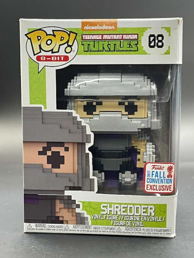 TMNT: Funko Pop! Teenage Mutant Ninja Turtles 8-Bit - Shredder #08 - Funko Pop! 8-Bit (Teenage Mutant Ninja Turtles) action figure collectible [Barcode 889698217507] - Main Image 4