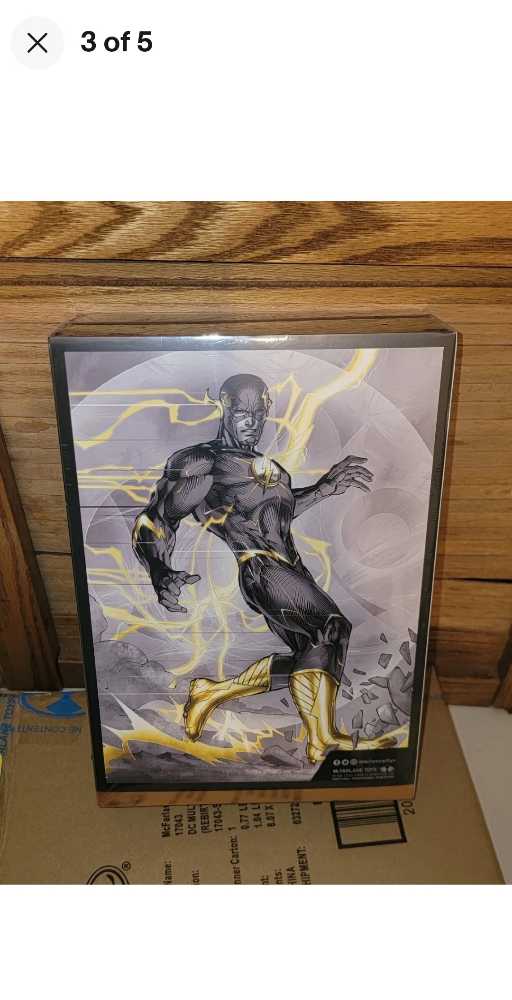 Flash (Black And White Accent) - McFarlane Toys (DC Rebirth) action figure collectible [Barcode 787926170436] - Main Image 2