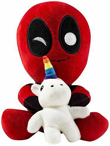 Marvel: Kidrobot Deadpool Riding A Unicorn Phunny Plush - Kidrobot (MARVEL) action figure collectible [Barcode 883975151997] - Main Image 1