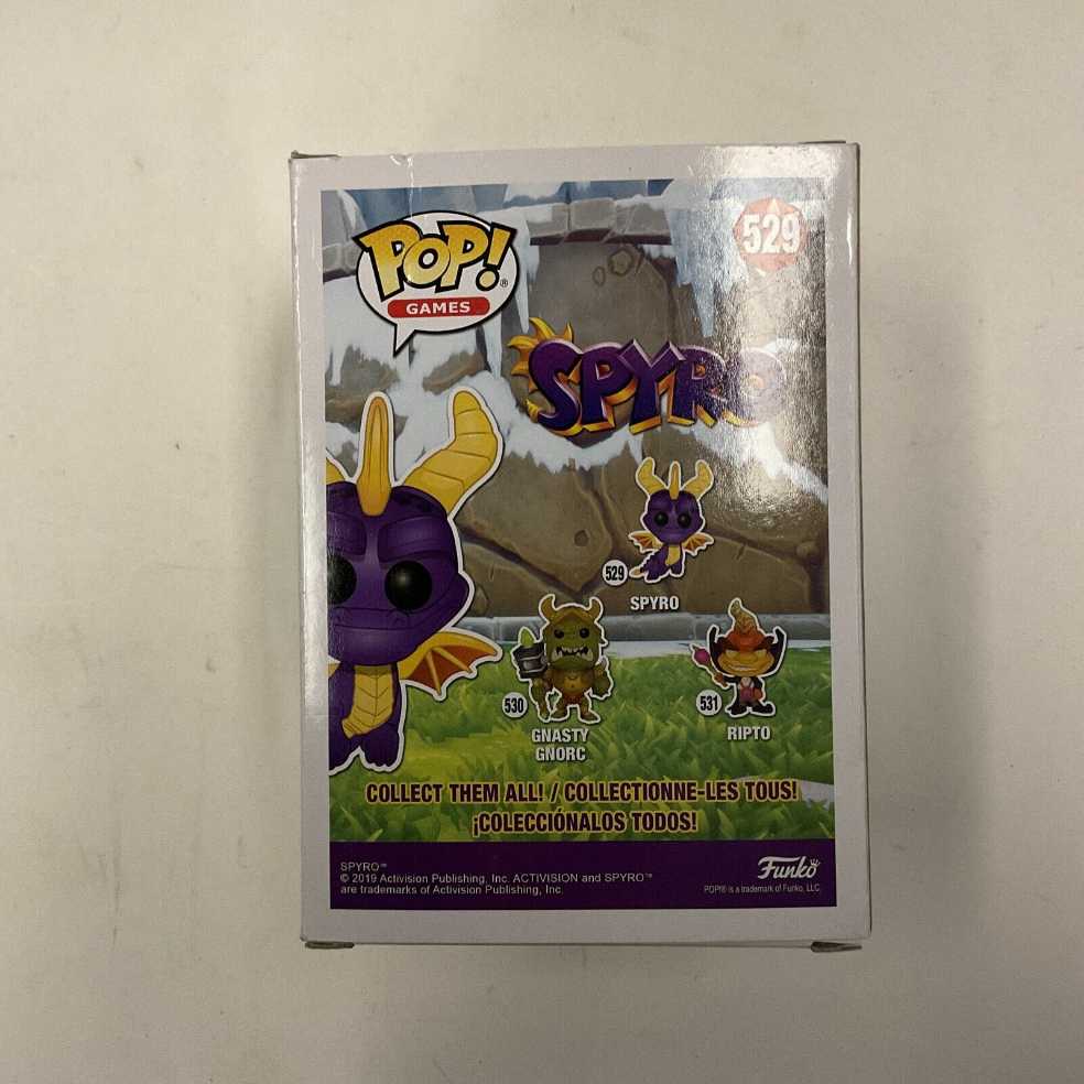 Spyro: Funk Pop! Spyro #529 (Loose) - Funko Pop! Games (Spyro) action figure collectible - Main Image 3