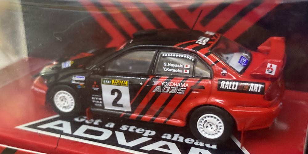 Mitsubishi Lancer Evolution 6 - Tarmac (Rally) action figure collectible [Barcode 9580015714440] - Main Image 3