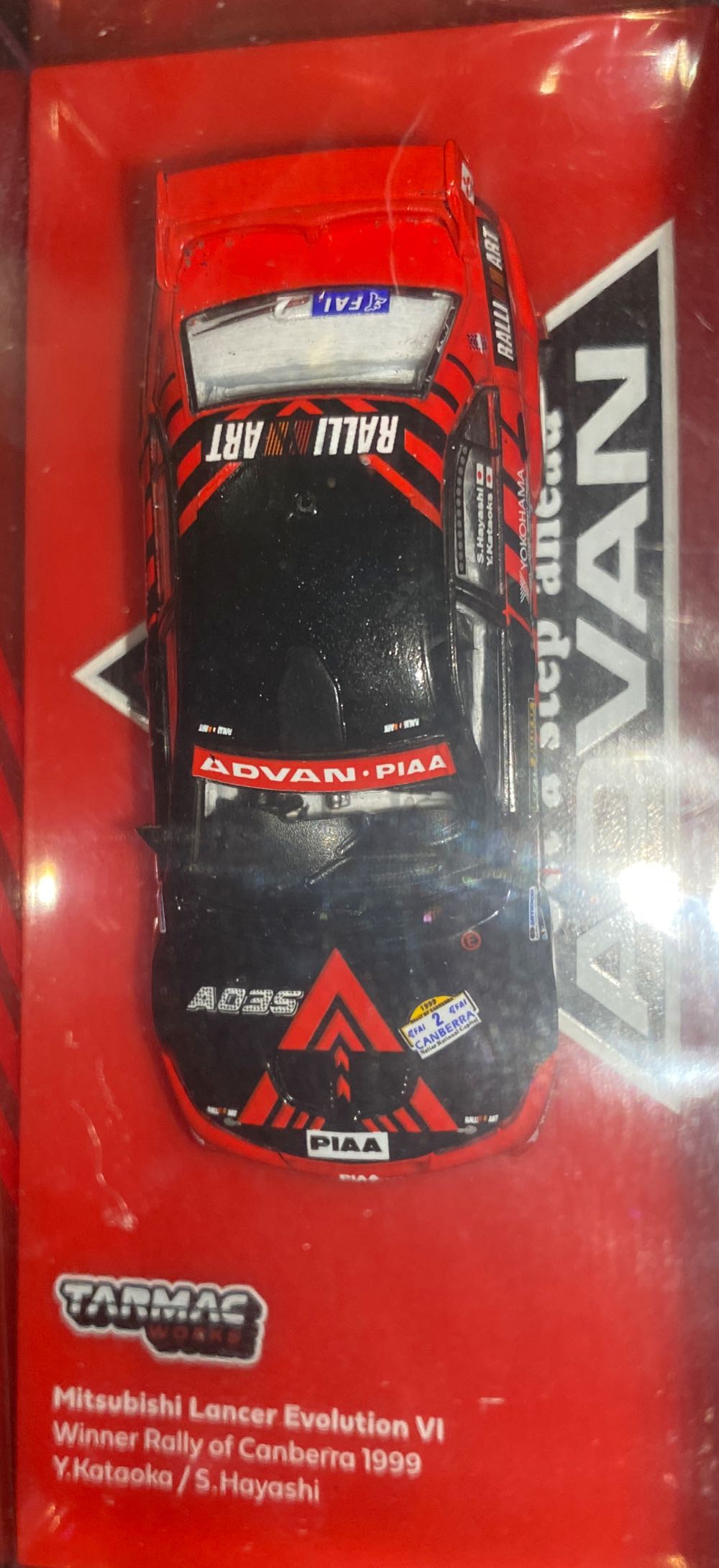 Mitsubishi Lancer Evolution 6 - Tarmac (Rally) action figure collectible [Barcode 9580015714440] - Main Image 4