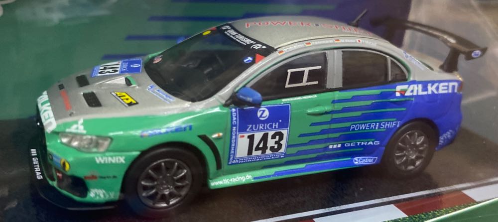 Mitsubishi Lancer Evolution X - Tarmac (Rally) action figure collectible [Barcode 9580015712316] - Main Image 2