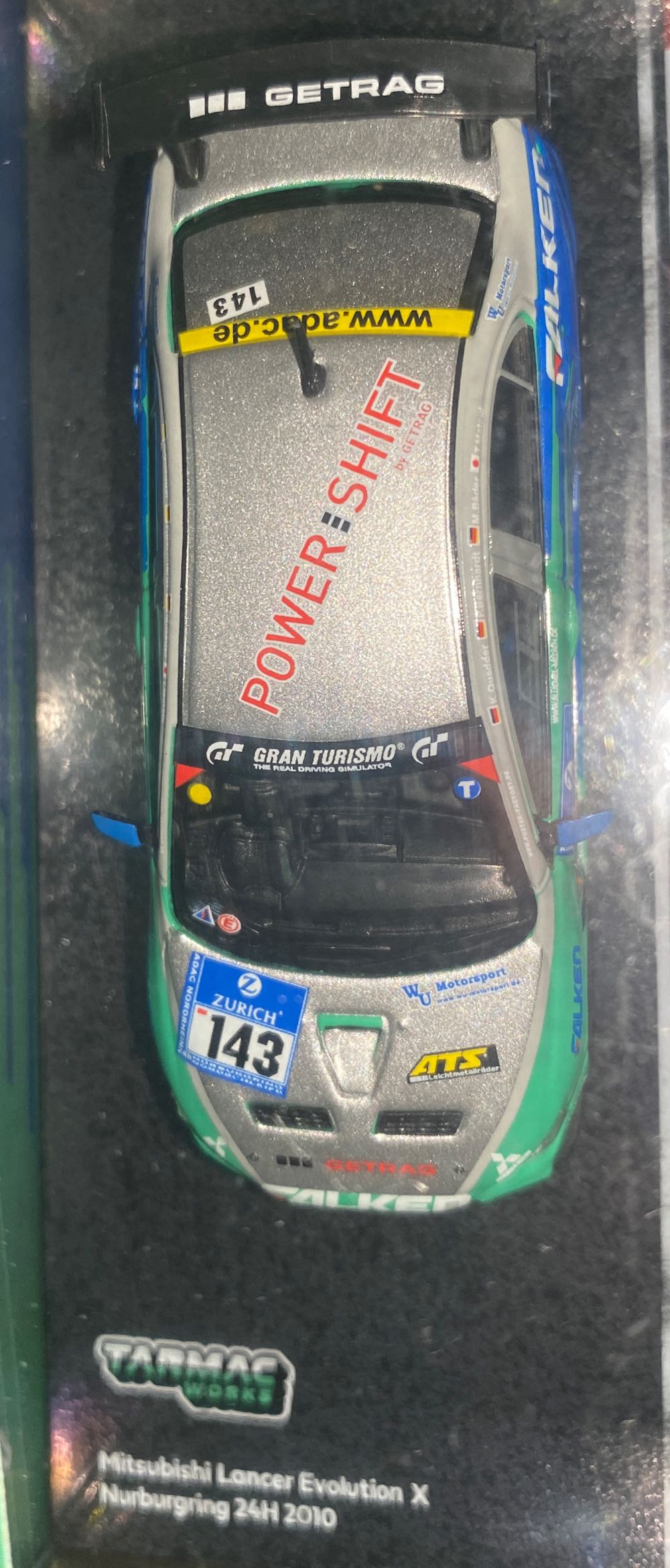 Mitsubishi Lancer Evolution X - Tarmac (Rally) action figure collectible [Barcode 9580015712316] - Main Image 4