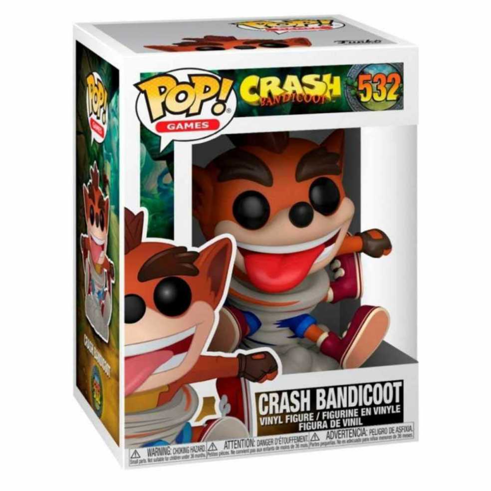 Crash Bandicoot: Funko Pop! Crash Bandicoot #532 - Funko Pop! Games (Crash Bandicoot) action figure collectible [Barcode 889698433433] - Main Image 3