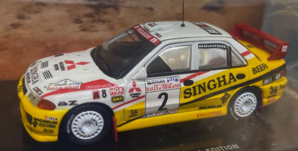 Mitsubishi Lancer Evolution 3 - INNO64 (Rally) action figure collectible [Barcode 9588826261634] - Main Image 2