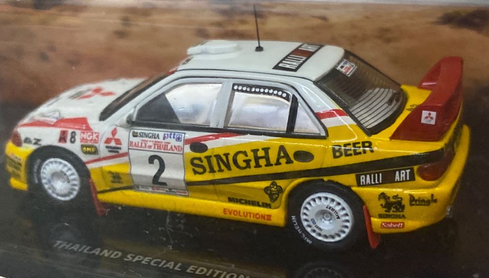 Mitsubishi Lancer Evolution 3 - INNO64 (Rally) action figure collectible [Barcode 9588826261634] - Main Image 3