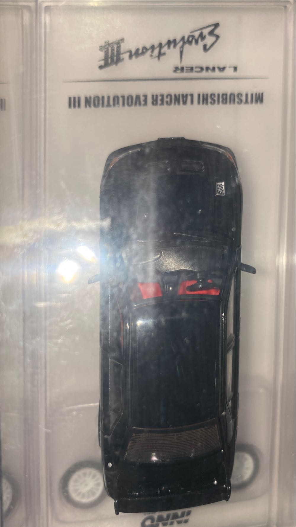 Mitsubishi Lancer Evolution 3 Black - INNO64 action figure collectible [Barcode 9588826260767] - Main Image 4
