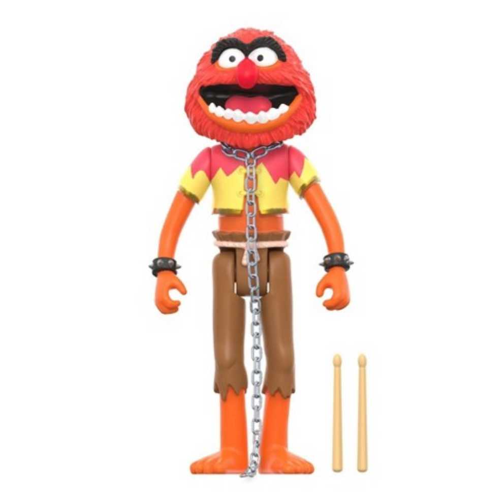 Electric Mayhem - Animal - Super 7 / ReAction Figures (The Muppets) action figure collectible [Barcode 840049821484] - Main Image 2