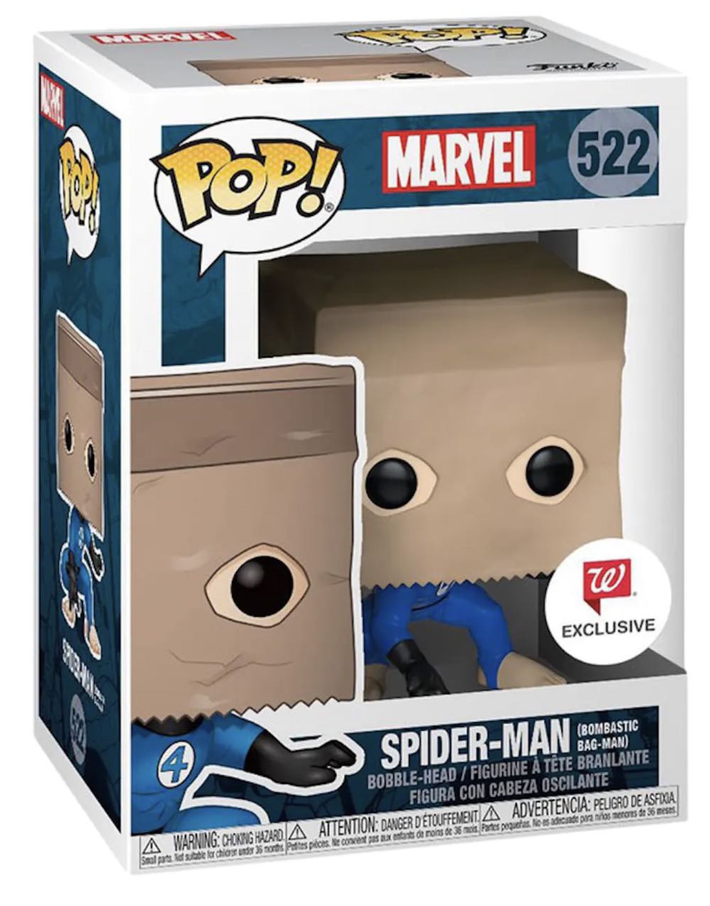 Spider-Man Bombastic Bag-Man (Marvel) 522 Walgreens Exclusive  action figure collectible - Main Image 2