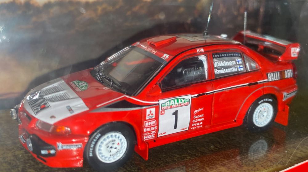 Mitsubishi Lancer Evolution 6 - Tarmac (Rally) action figure collectible [Barcode 9580015714433] - Main Image 2
