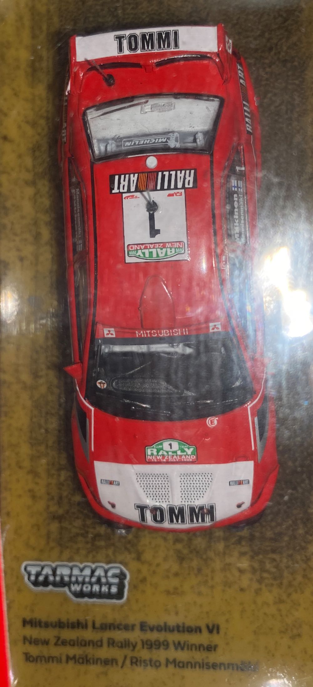 Mitsubishi Lancer Evolution 6 - Tarmac (Rally) action figure collectible [Barcode 9580015714433] - Main Image 4