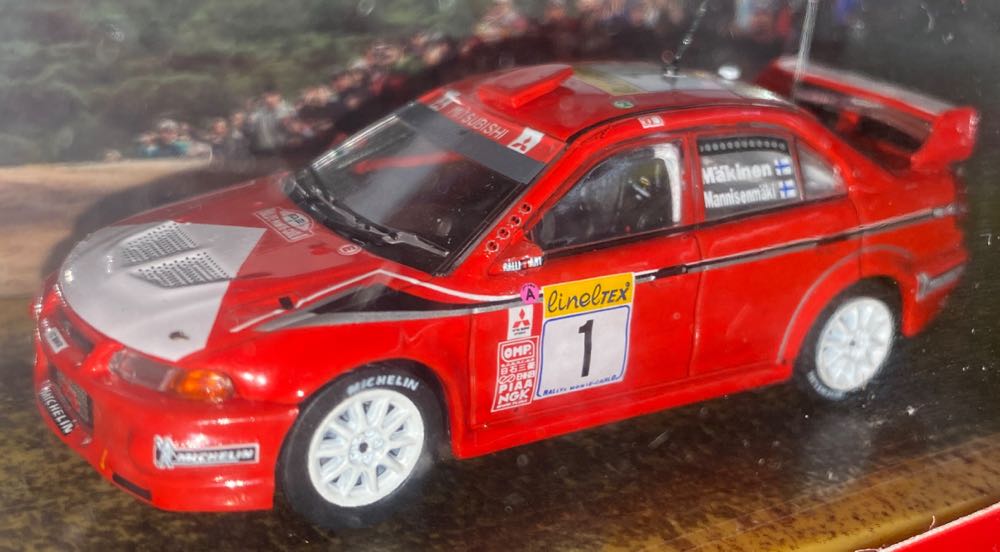 Mitsubishi Lancer Evolution 6 - Tarmac (Rally) action figure collectible [Barcode 9580015713795] - Main Image 2