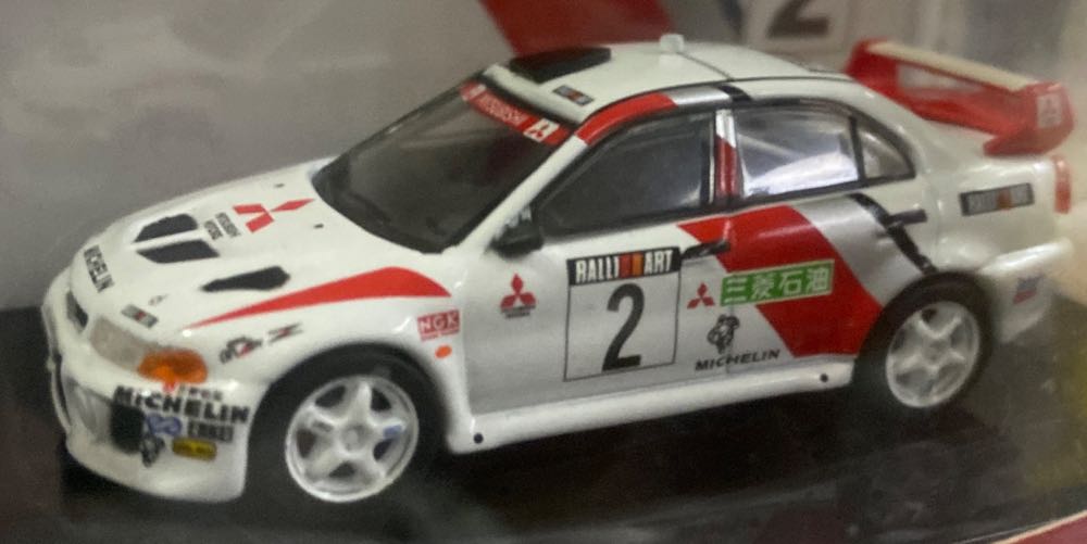 Mitsubishi Lancer Evolution 5 - Tarmac (Rally) action figure collectible [Barcode 9580015709705] - Main Image 2