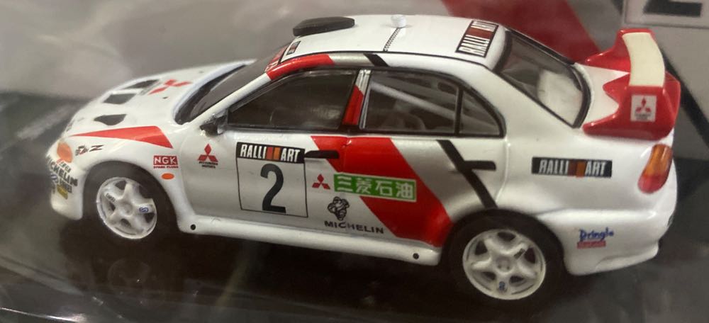 Mitsubishi Lancer Evolution 5 - Tarmac (Rally) action figure collectible [Barcode 9580015709705] - Main Image 3