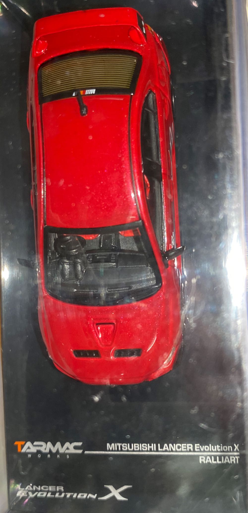 Mitsubishi Lancer Evo X Ralliart Red - Tarmac (Rally) action figure collectible [Barcode 9580015707763] - Main Image 4