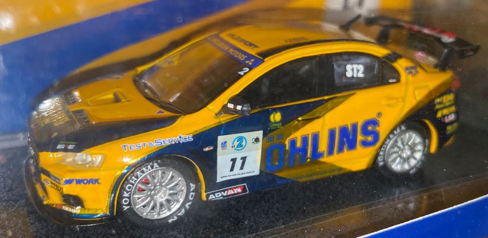 Mitsubishi Lancer Evolution X - Tarmac (Rally) action figure collectible [Barcode 9580015708364] - Main Image 2