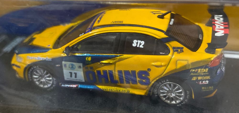 Mitsubishi Lancer Evolution X - Tarmac (Rally) action figure collectible [Barcode 9580015708364] - Main Image 3