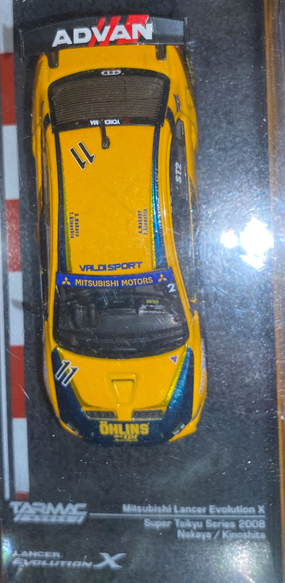 Mitsubishi Lancer Evolution X - Tarmac (Rally) action figure collectible [Barcode 9580015708364] - Main Image 4