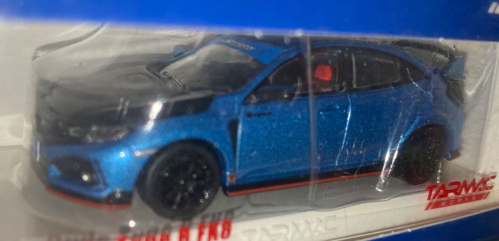 Honda Civic Type R Fk8 - Tarmac action figure collectible [Barcode 9580015710732] - Main Image 2