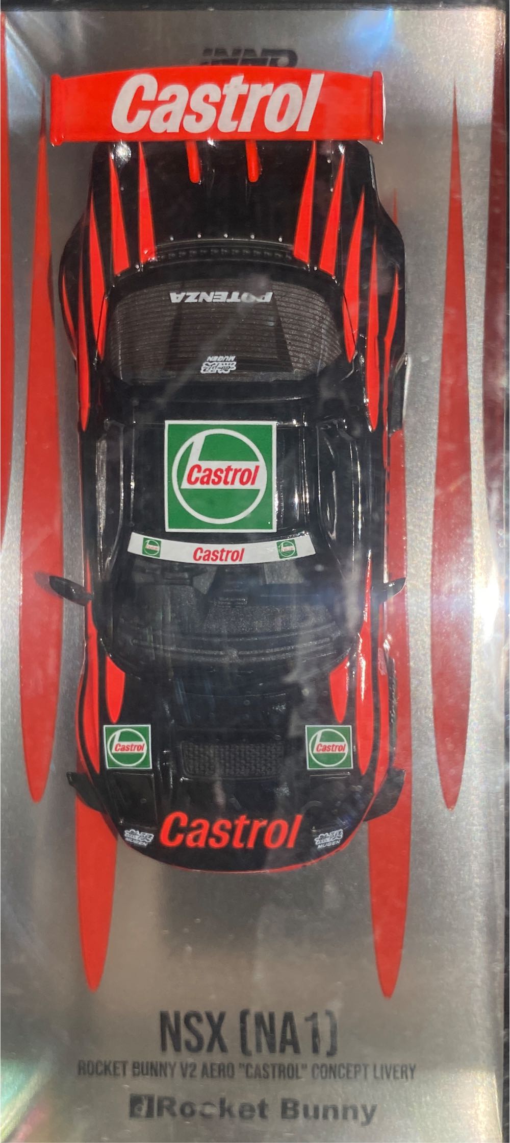 Honda Nsx Na1 Rocket Bunny V2 - INNO64 (Castrol) action figure collectible [Barcode 9588826263874] - Main Image 4