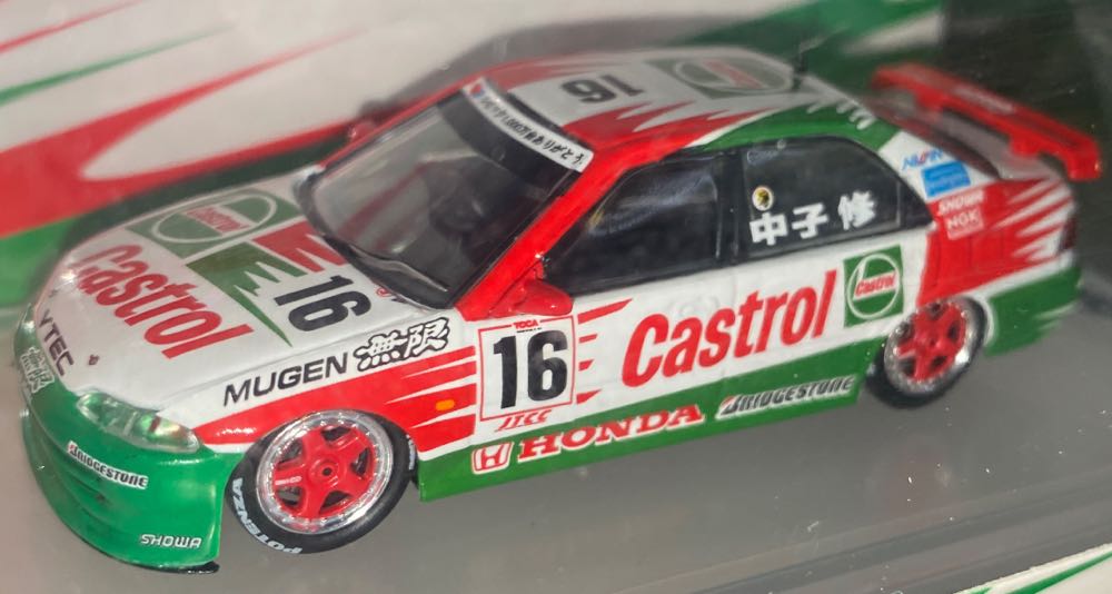 Honda Civic Ferio Gr.a #16 Castrol Mugen Jtcc - INNO64 (Castrol) action figure collectible [Barcode 9588826260811] - Main Image 2