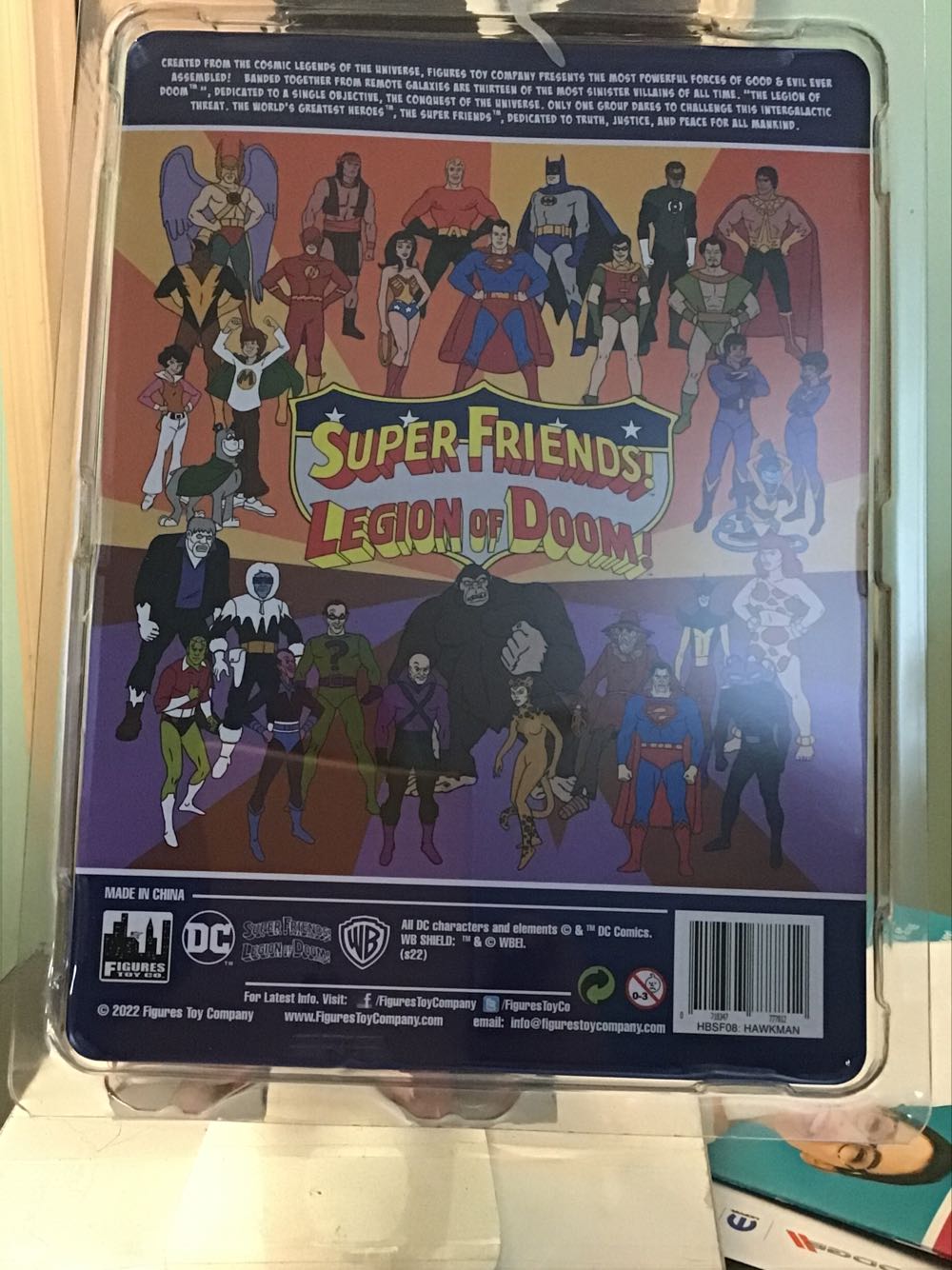 Super Friends Hawkman - Figures Toy Company (Super Friends) action figure collectible [Barcode 718347777812] - Main Image 2