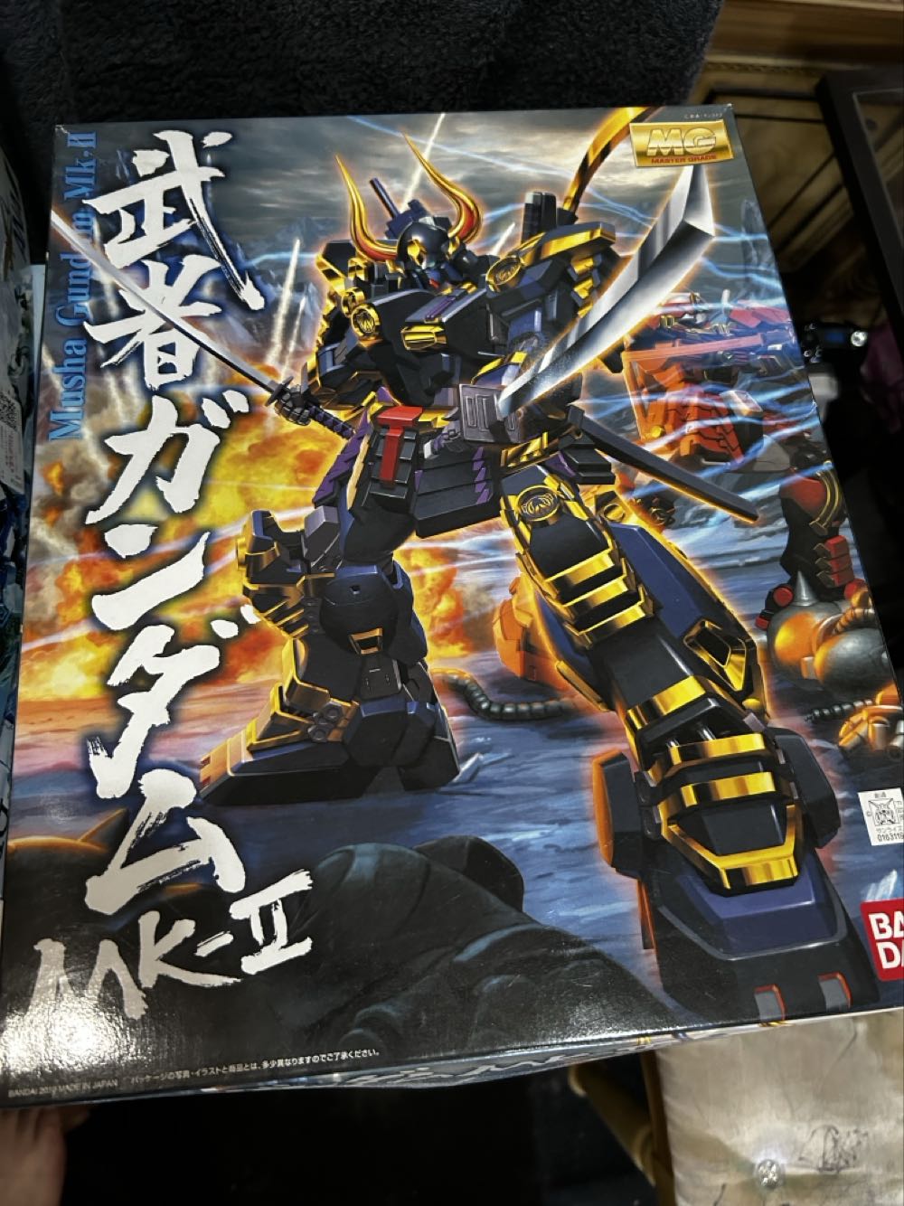 Bandai Hobby Musha Gundam Mk-ii Bandai Master Grade Action Figure  action figure collectible [Barcode 4543112631190] - Main Image 2