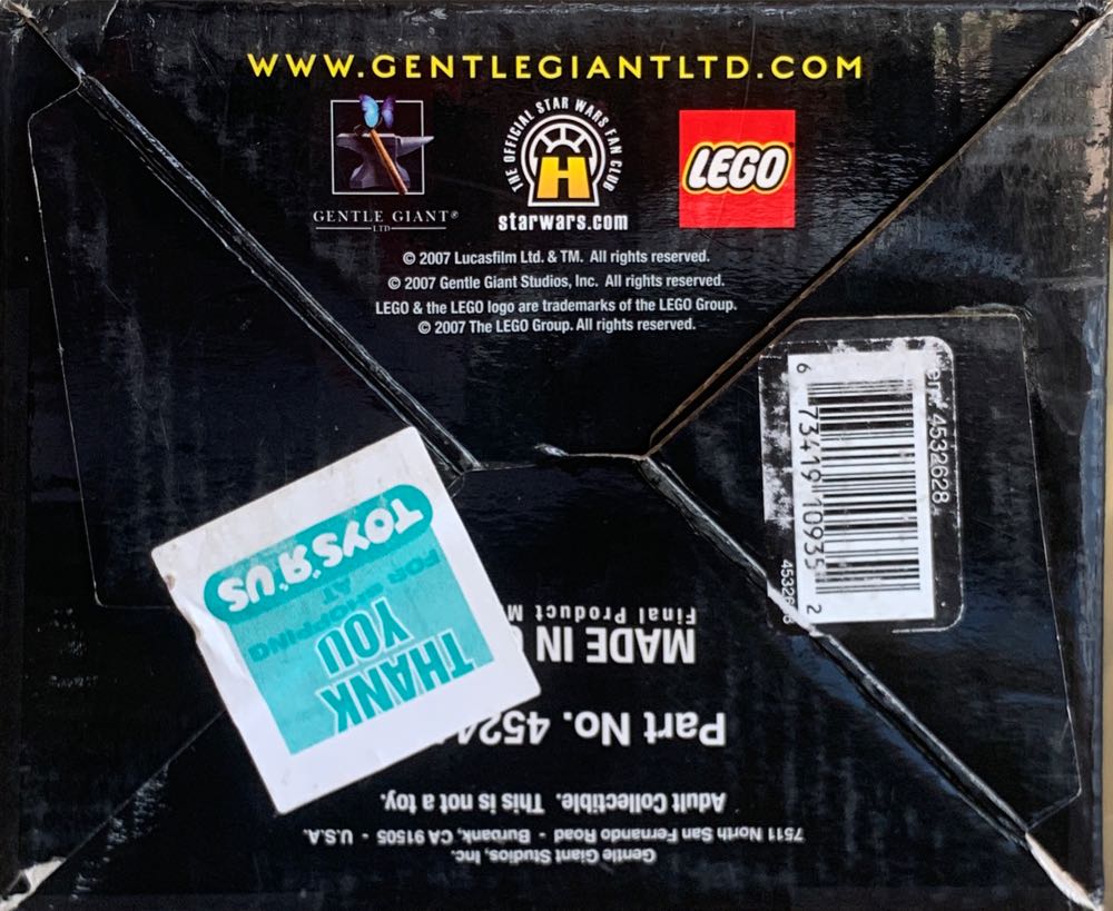 STARWARS Lego Luke Skywalker Limited Edition Maquette - Gentle Giant Studios (Lego Star Wars) action figure collectible [Barcode 673419109352] - Main Image 4