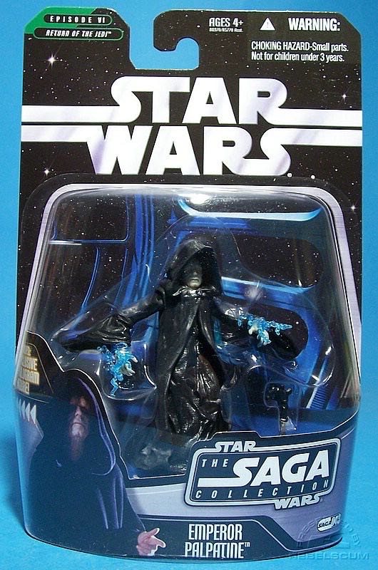 Star Wars: Emperor Palpatine (Saga-043) - Hasbro (Star Wars: The Saga Collection: Episode VI: Return of the Jedi) action figure collectible - Main Image 2