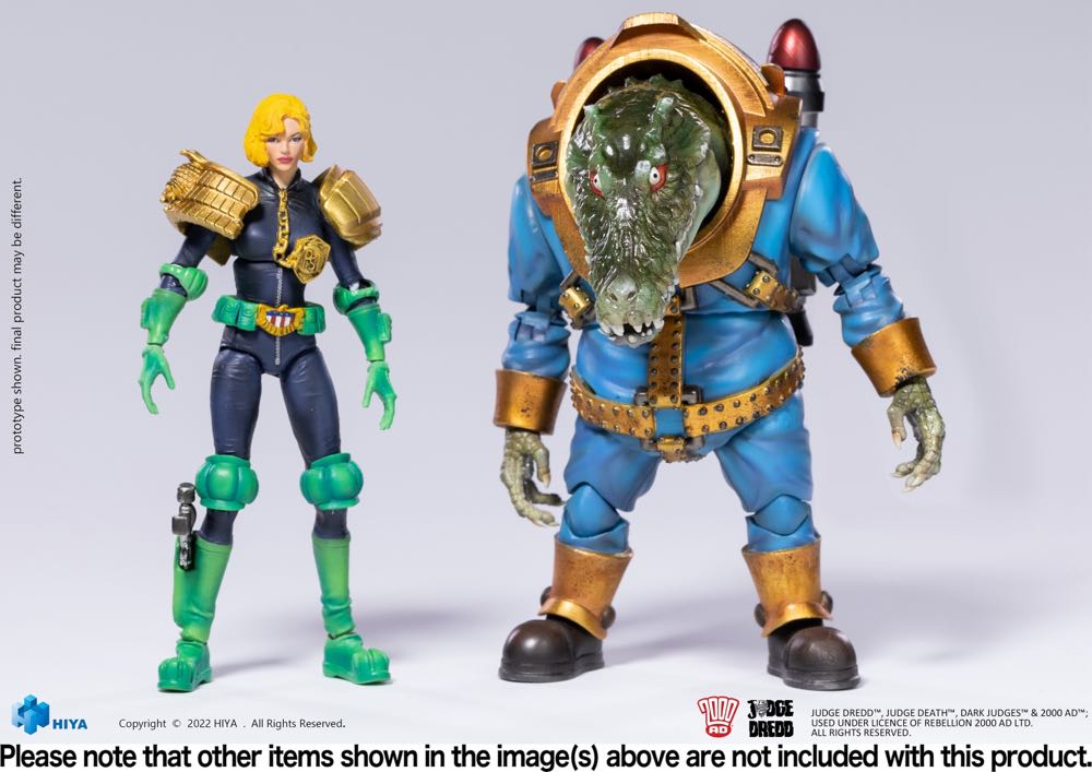 Klegg Mercenarise - HIYA Toys (JUDGE DREDD) action figure collectible [Barcode 6957534202285] - Main Image 4